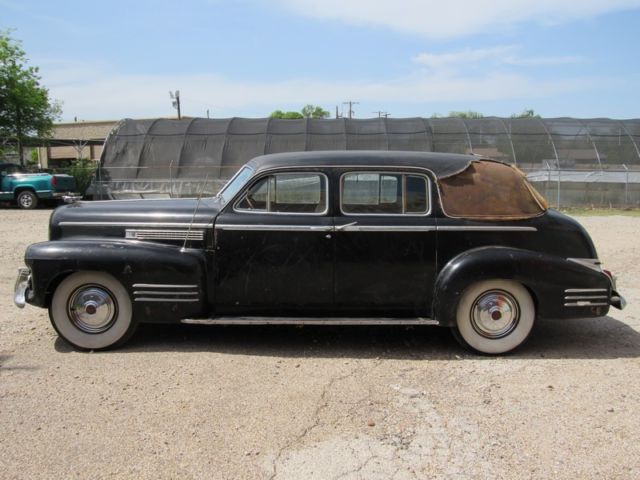 1941 cadillac series 75 fleetwood imperial limo with division window #64 of 75