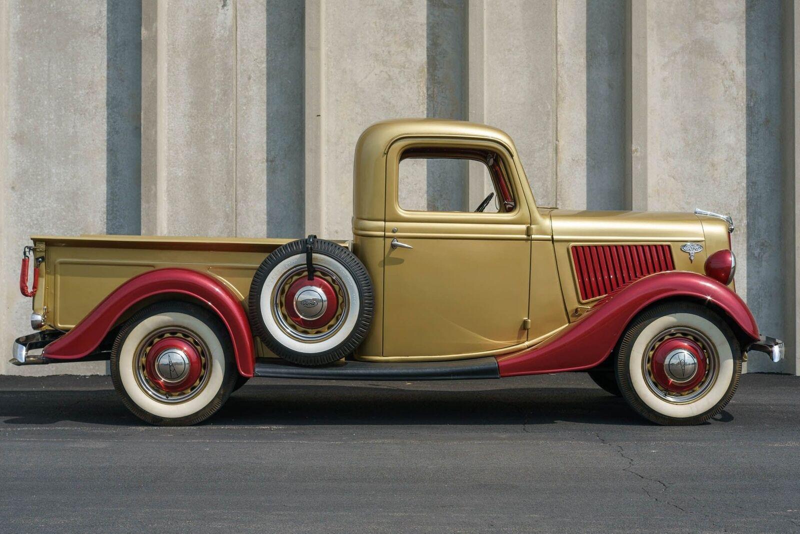 1936 ford model 51 pickup truck 221 cid