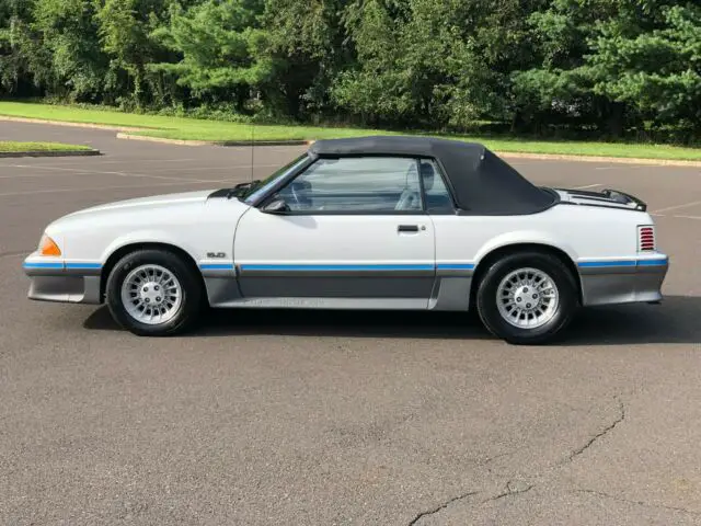 mustang gt convertible low miles garage kept one owner 5.0 supercharged fox body