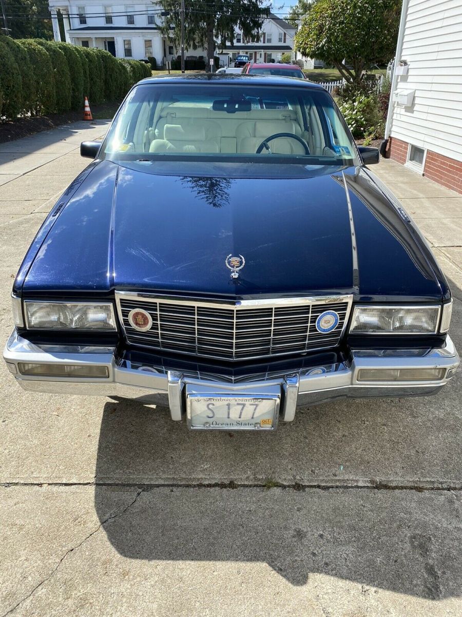 1992 cadillac deville sedan blue fwd automatic sedan deville