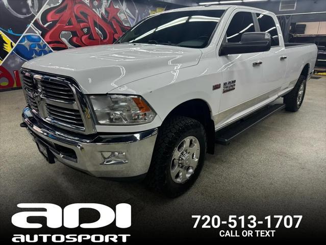 2018 ram 2500 big horn crew cab 4x4 8' box