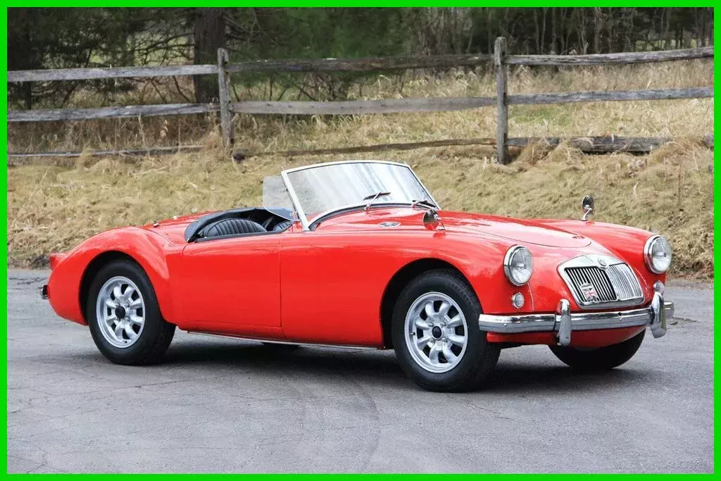 1958 mg mga 4 speed tonneau cover soft top