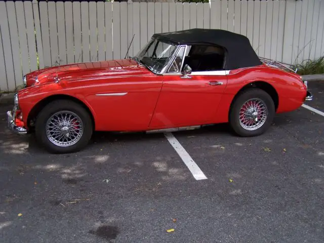 1965 austin healey 3000 mkiii bj8 phase ii colorado red