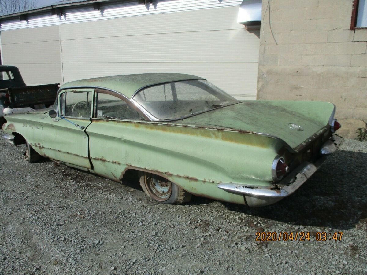 1960 buick lesabre 2 door post sedan restoration project