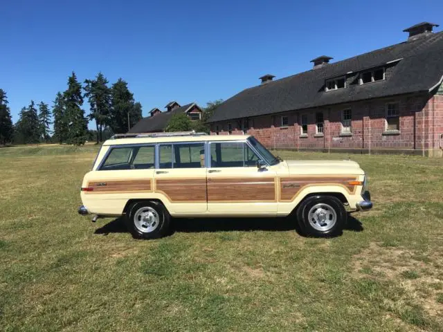 1988 jeep grand wagoneer 106k. mi. very original rust free worldwide no reserve
