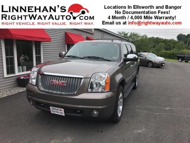 2012 gmc yukon xl slt 1500 4x4 slt 1500 4dr suv for sale in bangor, maine