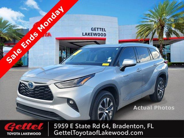 2021 toyota highlander hybrid xle
