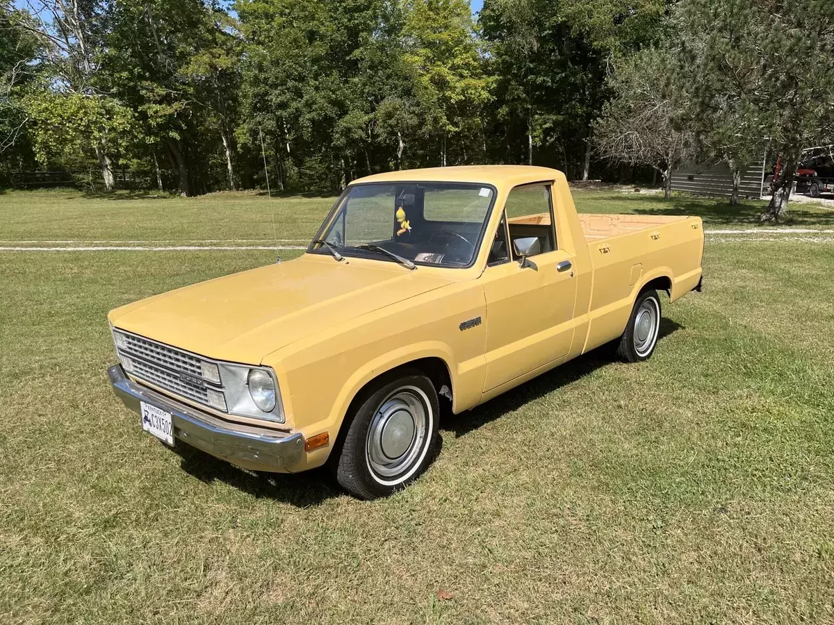 1979 ford courier yellow