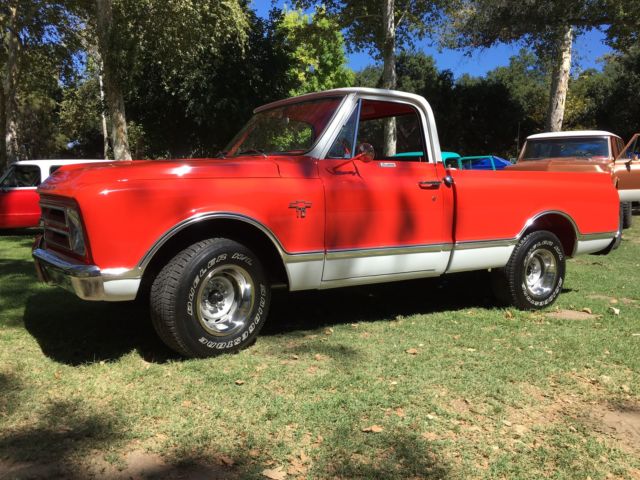 1967 chevy shortbed custom cab deluxe