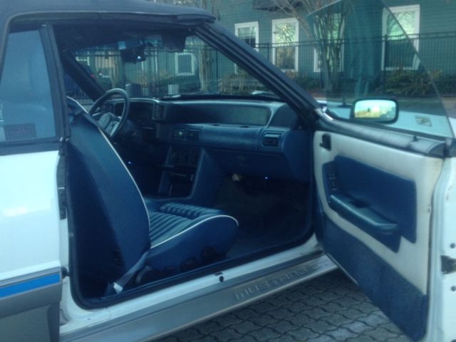 1988 ford mustang gt 5.0 convertible 58,000 miles