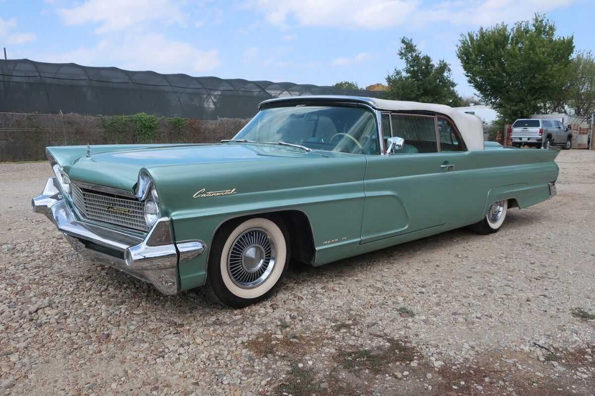 1959 lincoln continental mark 4 convertible dallas, texas