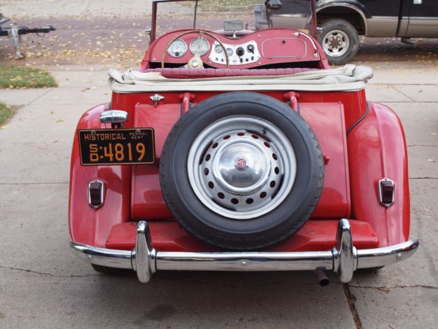 1953 mg td 2 roadster 4-speed