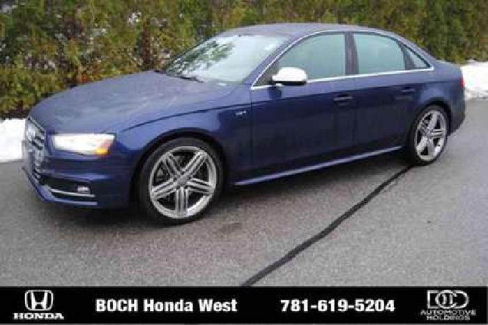 used 2013 audi s4 4dr sdn s tronic in westford, ma