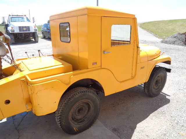 1957 willys jeep a trench willys jeep cj 5 auburn trencher attachment ohio