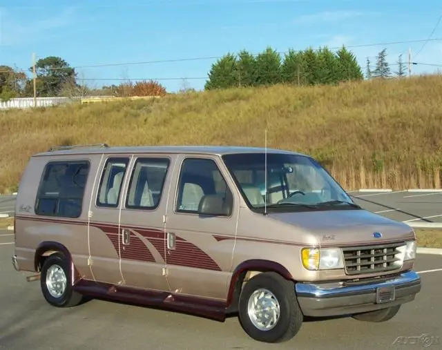 a clean solid georgia rig 5.0l 302 v8 3rd seat bed tow pkg cruise e 150 cruiser
