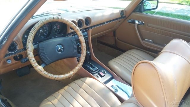 1976 mercedes-benz sl450 convertible, v8, automatic, 117500 mi, soft top