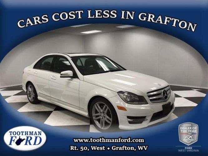 2013 mercedes-benz c-class c 300 luxury 4matic awd c 300 luxury 4matic 4dr sedan for sale in grafton, west virginia