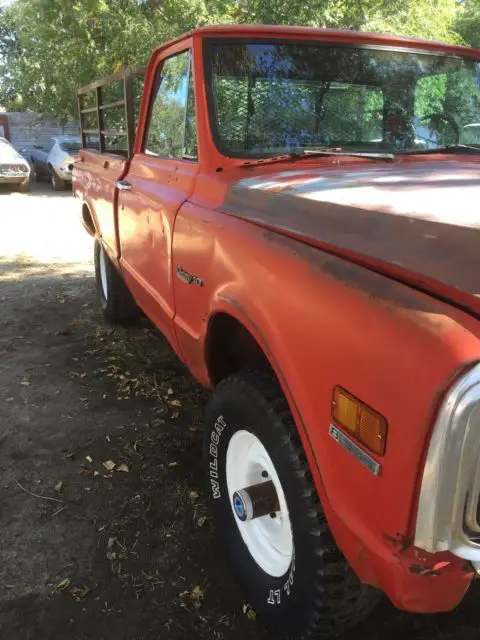 1972 chevy 4x4 shortbed c10 custom deluxe