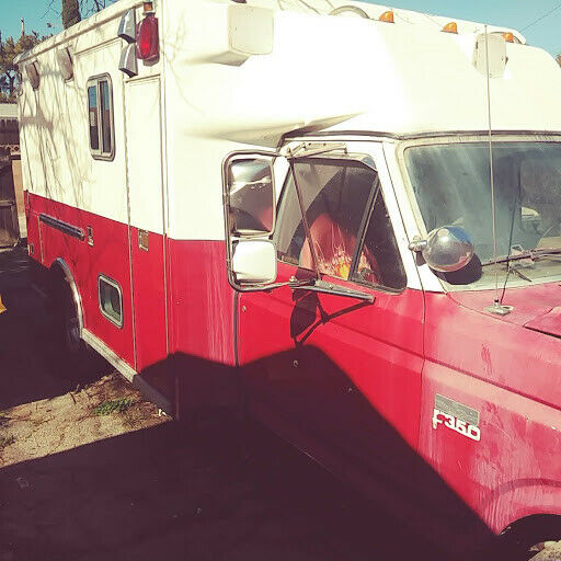 1985 ford f-350 ambulance