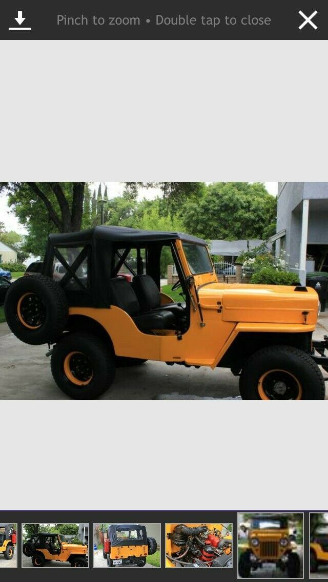 1953 willys jeep - cj-3b