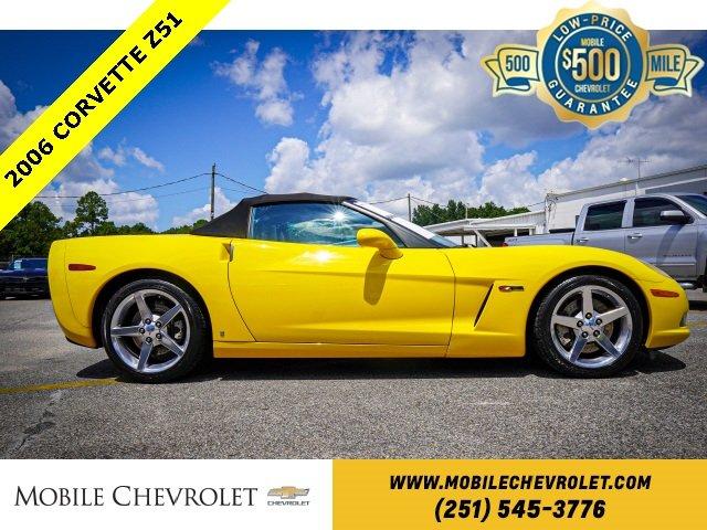 used 2006 chevrolet corvette convertible mobile, al 36606 for sale in mobile, alabama