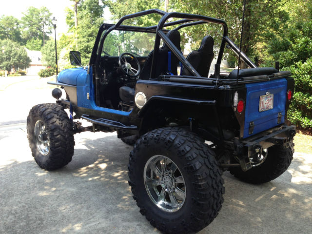 custom built jeep cj7 rock crawler with many options