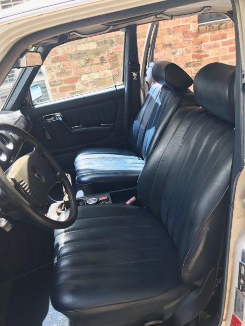 1981 mercedes 240d with a om617 300td swap 4 speed manual transmission