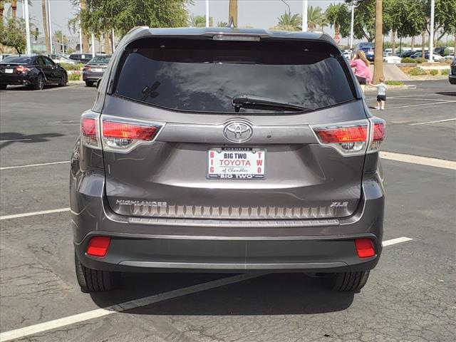 2015 toyota highlander xle