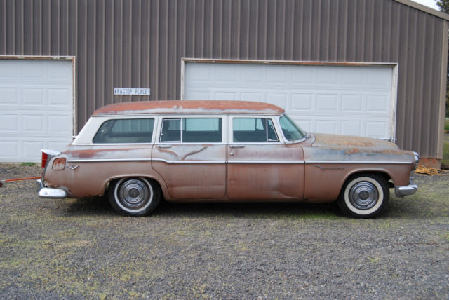 1955 desoto hemi wagon original solid project car