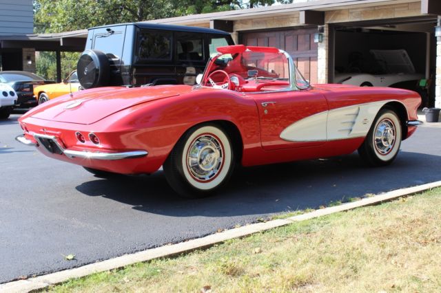 1961 corvette # match dual quads