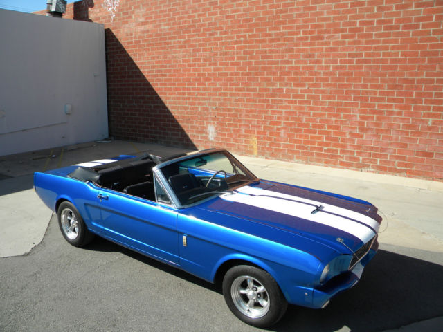gt 350 clone convertible rebuilt engine disc brakes front and rear v8, automatic