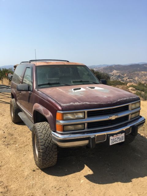 94 chevrolet silverado 1500 turbocharged 6.5 diesel blazer 4x4