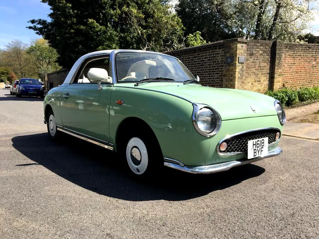 1991 nissan figaro-imported from the uk with a clean florida title, nice driver