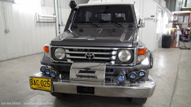1988 toyota land cruiser fj73 - dual fuel (gas & cng), left-hand-drive, 5-speed