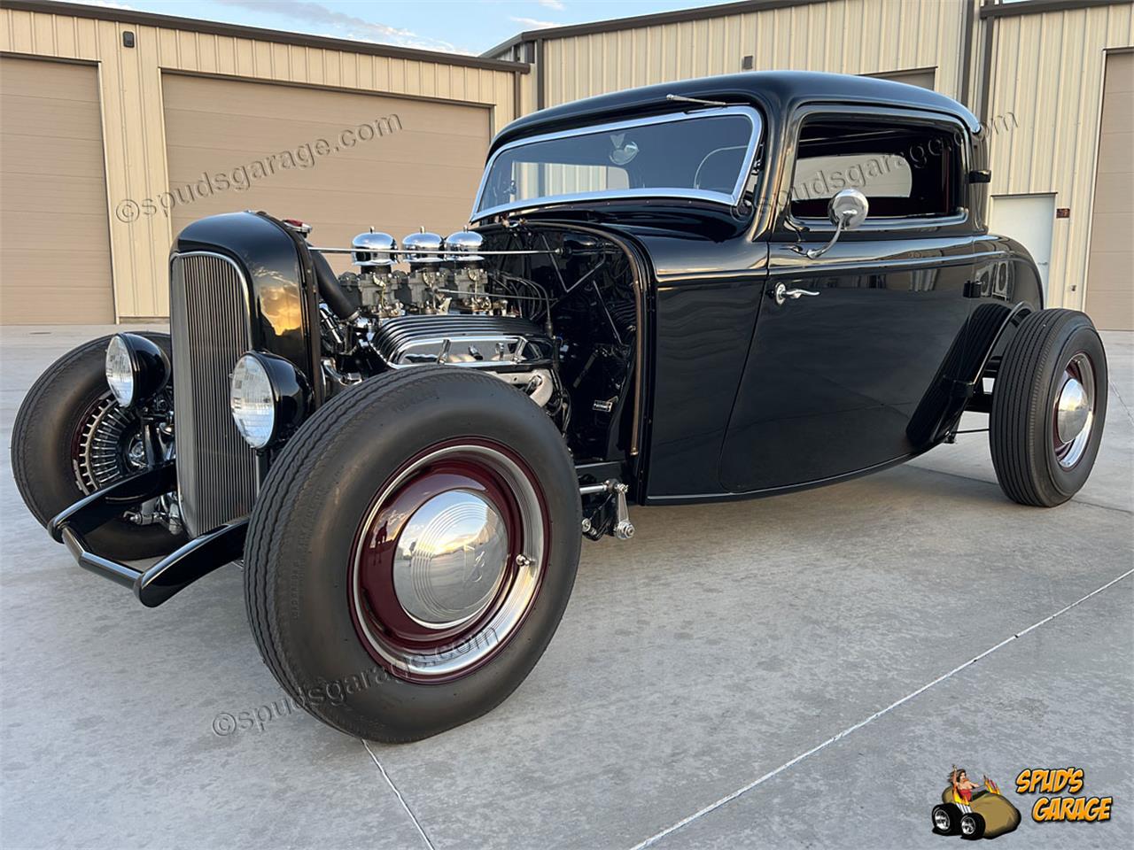 1932 ford 3-window coupe