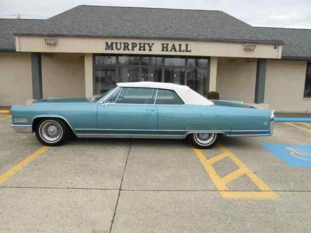 1966 cadillac eldorado 93114 miles green conv 8 automatic