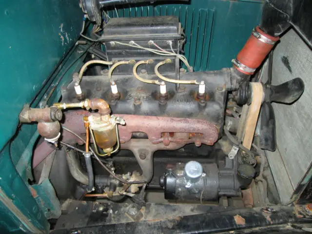 1926 ford model t, complete chassis,driveline,wheels & tires, no body, wow!