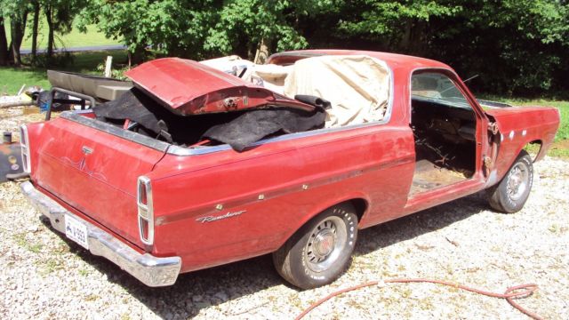 1967 ford fairlane ranchero 390 big block + many parts