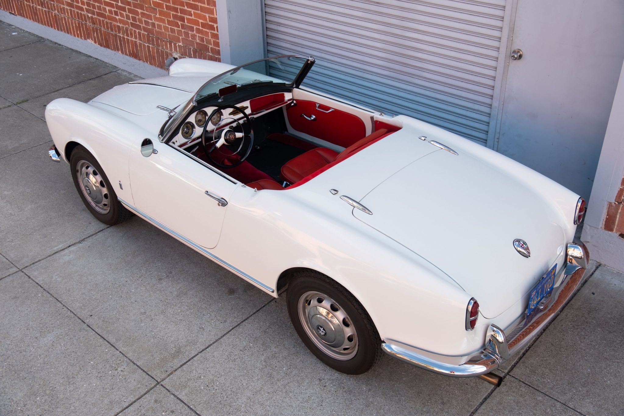 1956 alfa romeo giulietta spider