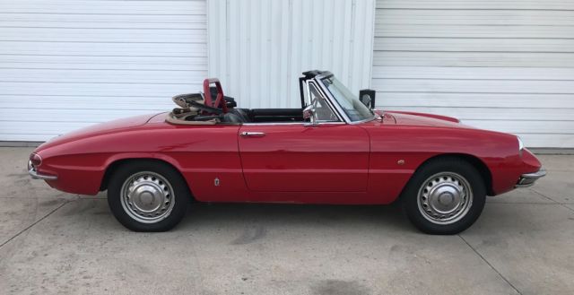 1967 alfa romeo 1600 duetto spider runs great!