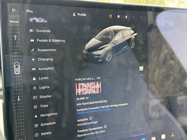 2022 tesla model x plaid tri motor all-wheel drive