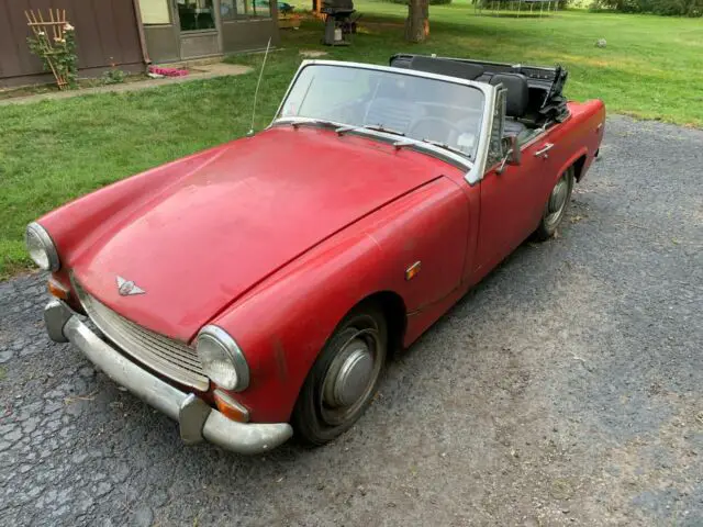 1969 austin healey convertible sprite roadster 4 speed one owner original title