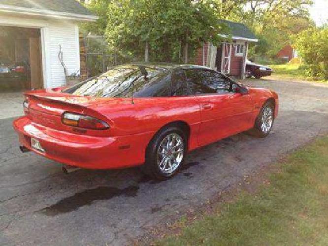 2001 chevrolet camaro z28 - red - auto - 35k mi in crown point, in