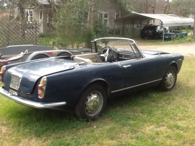 1963 alfa romeo 2600 touring spider .no reserve