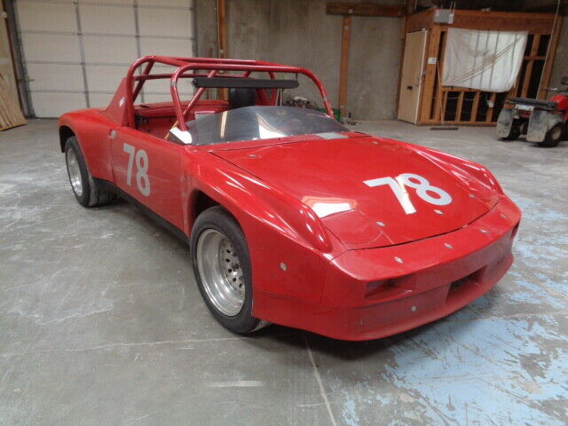 1974 porsche 914 914-6 race car rsr bilsteins 5 lug conversion roller