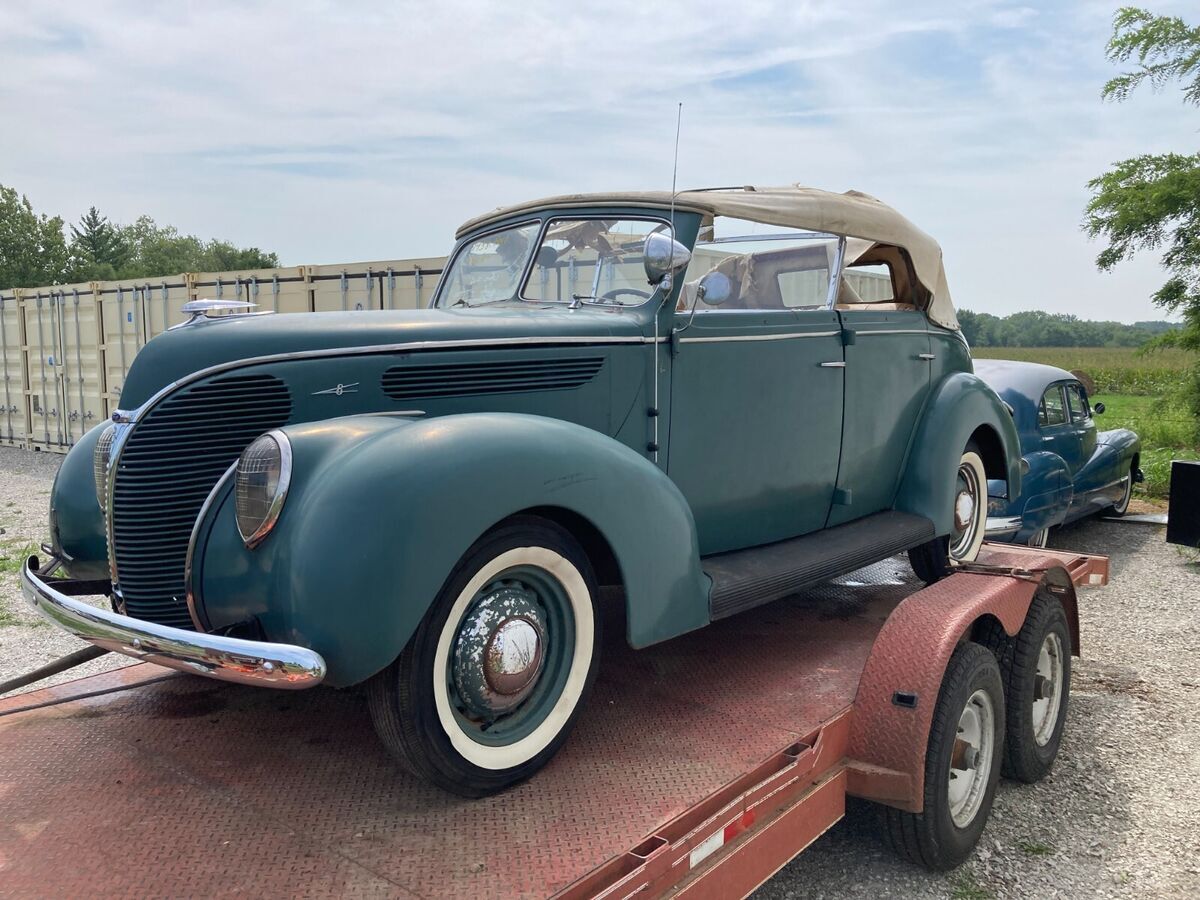 1938 ford phaeton 4 door convertible clean project resto mod 1,169 produced