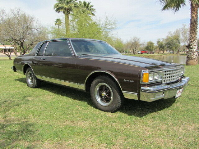 1984 chevrolet caprice coupe ... only 35k original miles!