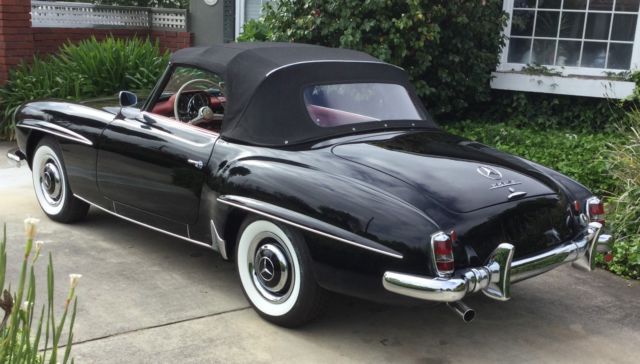 1963 mercedes-benz 190sl original california car never any rust....!
