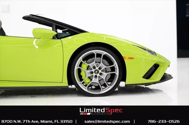 2022 lamborghini huracan evo spyder rwd