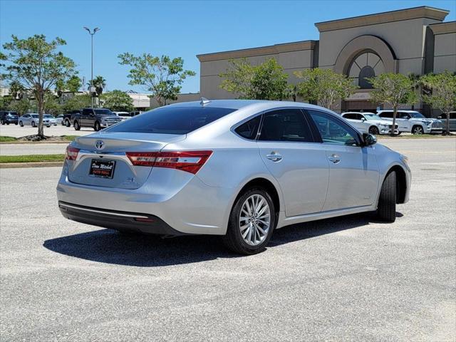 2016 toyota avalon hybrid limited